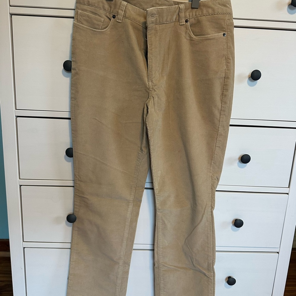 L.L. Bean Women’s Corduroy Pants in Tan